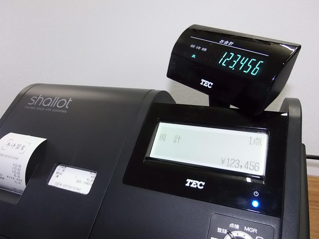 設定無料 東芝TEC FS-770 レジスター 63タッチキー 250615