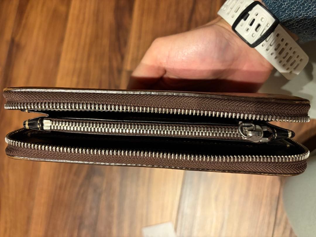 7sense 長財布　ホーウィン　バックスタンプ