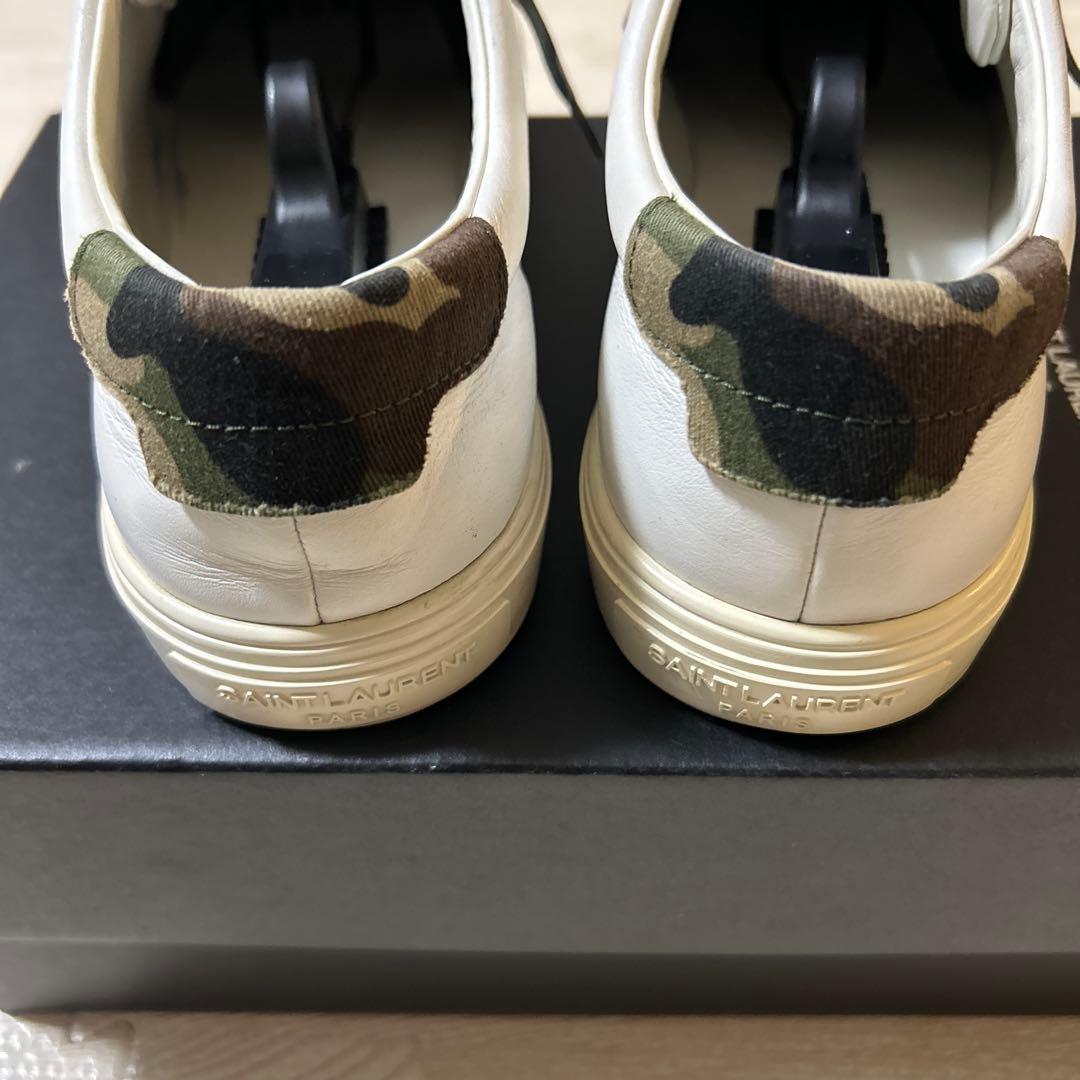 サンローランパリ　スニーカー　ANDY カモフラ　42 586586