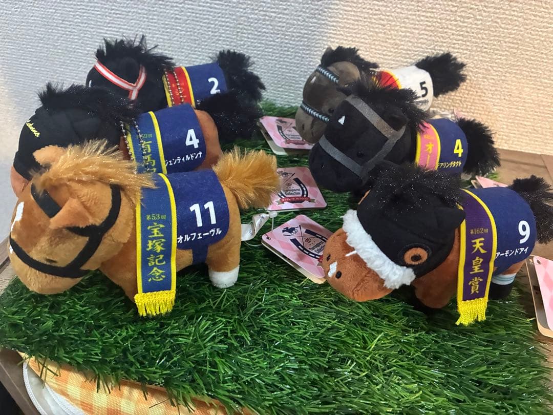 サラブレッドコレクション　 マスコットボールチェーン　ディープインパクトetc