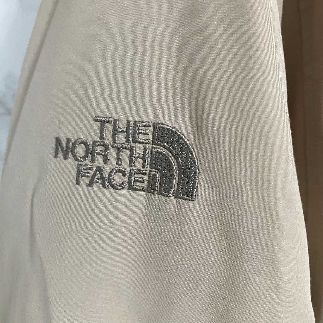 ノースフェイス　マクマードパーカー　ワンポイント刺繍　ダウンコート　ベージュ　Ｍ