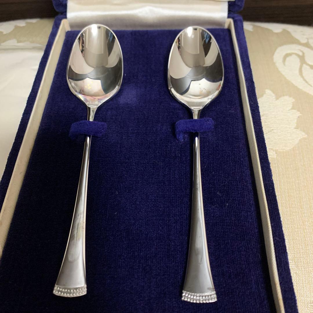 【luckywood】純銀製 スプーン2本