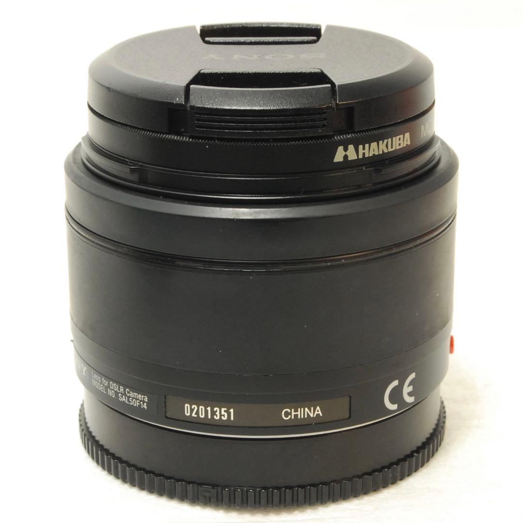 SONY 50mm f/1.4 ❤️単焦点レンズ ソニー α マウント 一眼レフ