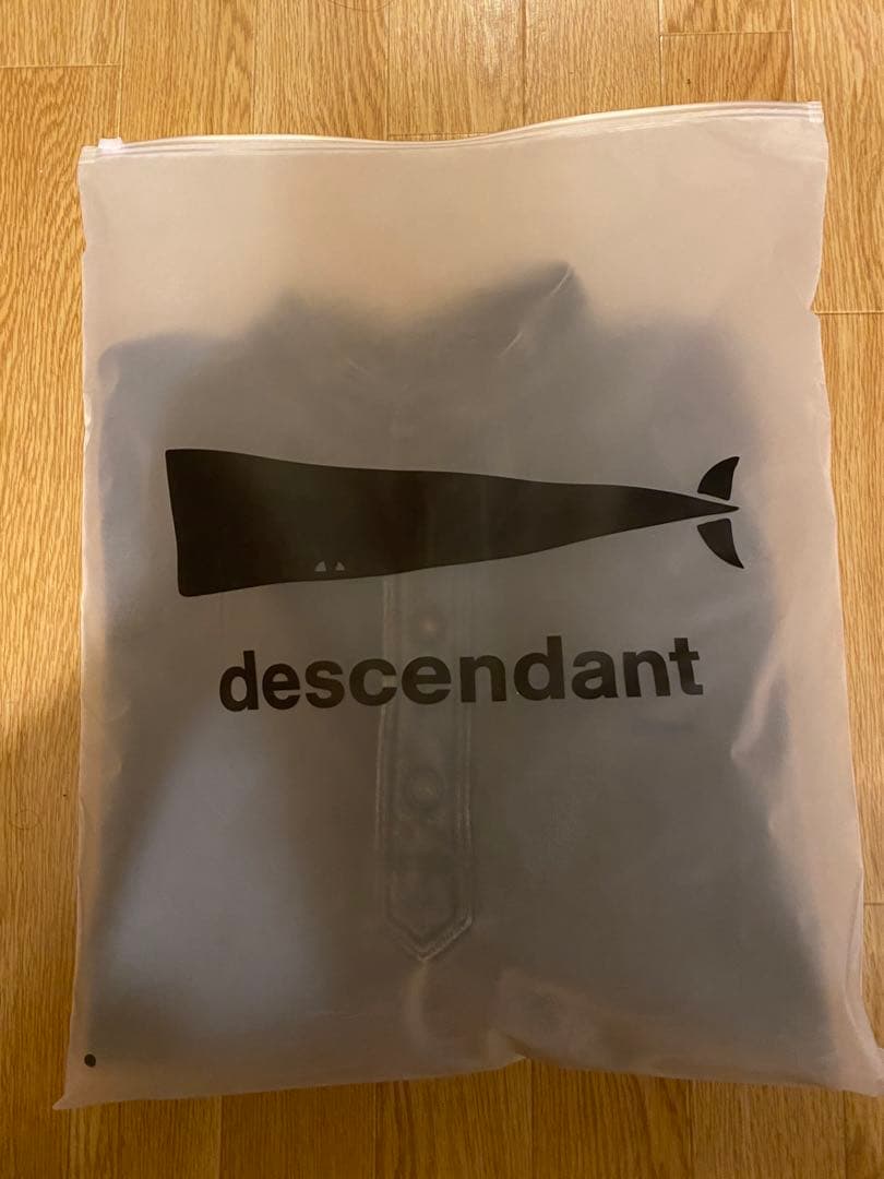 トップス DESCENDANT VOIL HENLEY NECK PIGMENT DYE