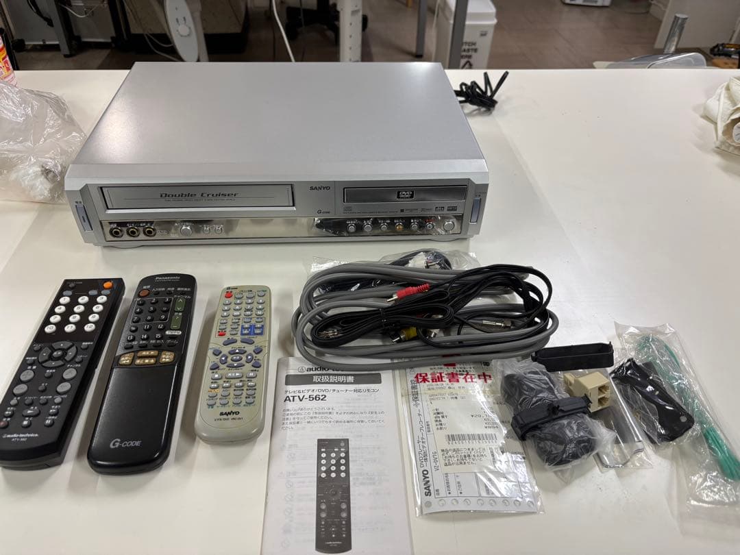 SANYO DVD/VHSレコーダー　VZ-DV1G型