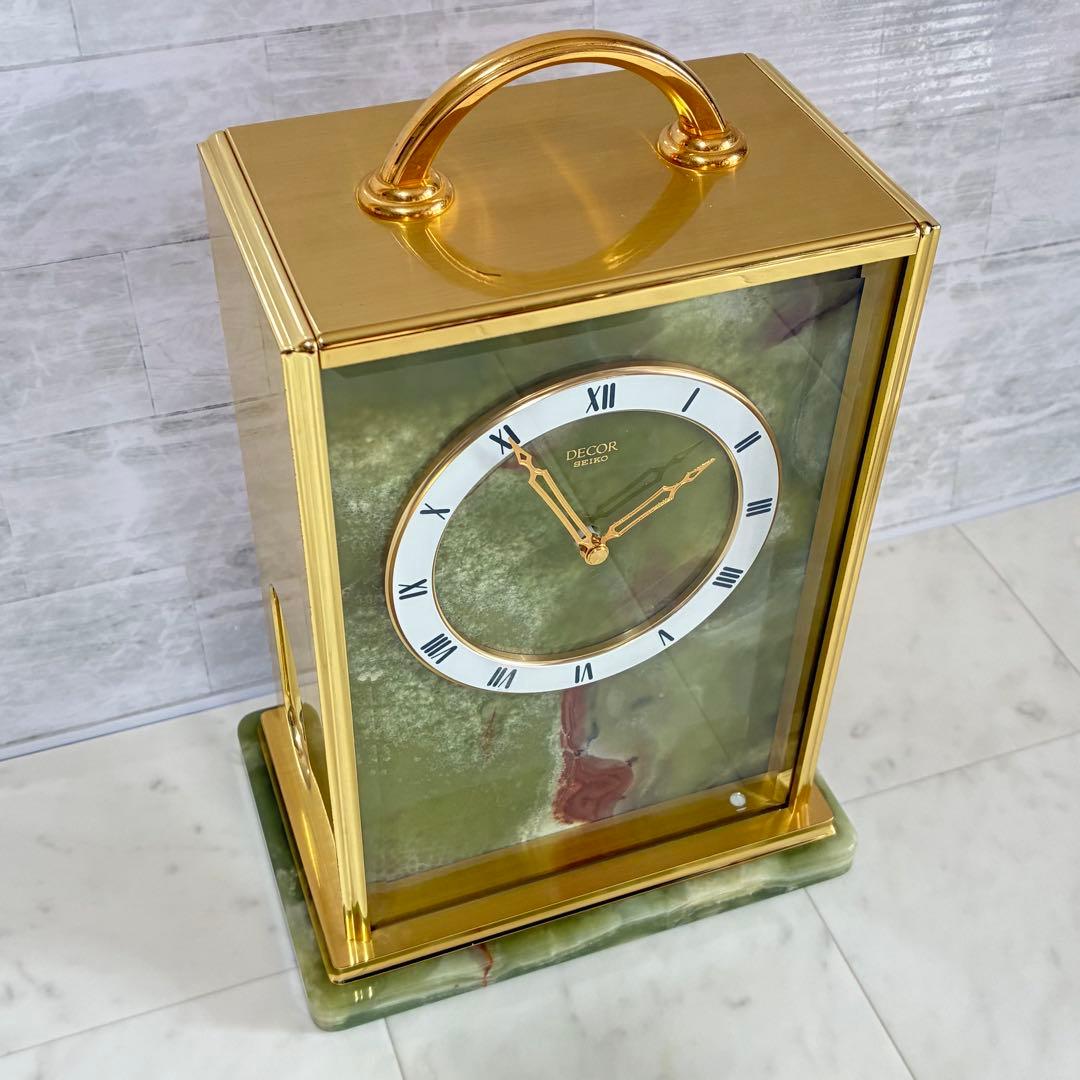 希少✨SEIKO 置き時計 AZ513G DECOR ダブルHi-Fi メロディ
