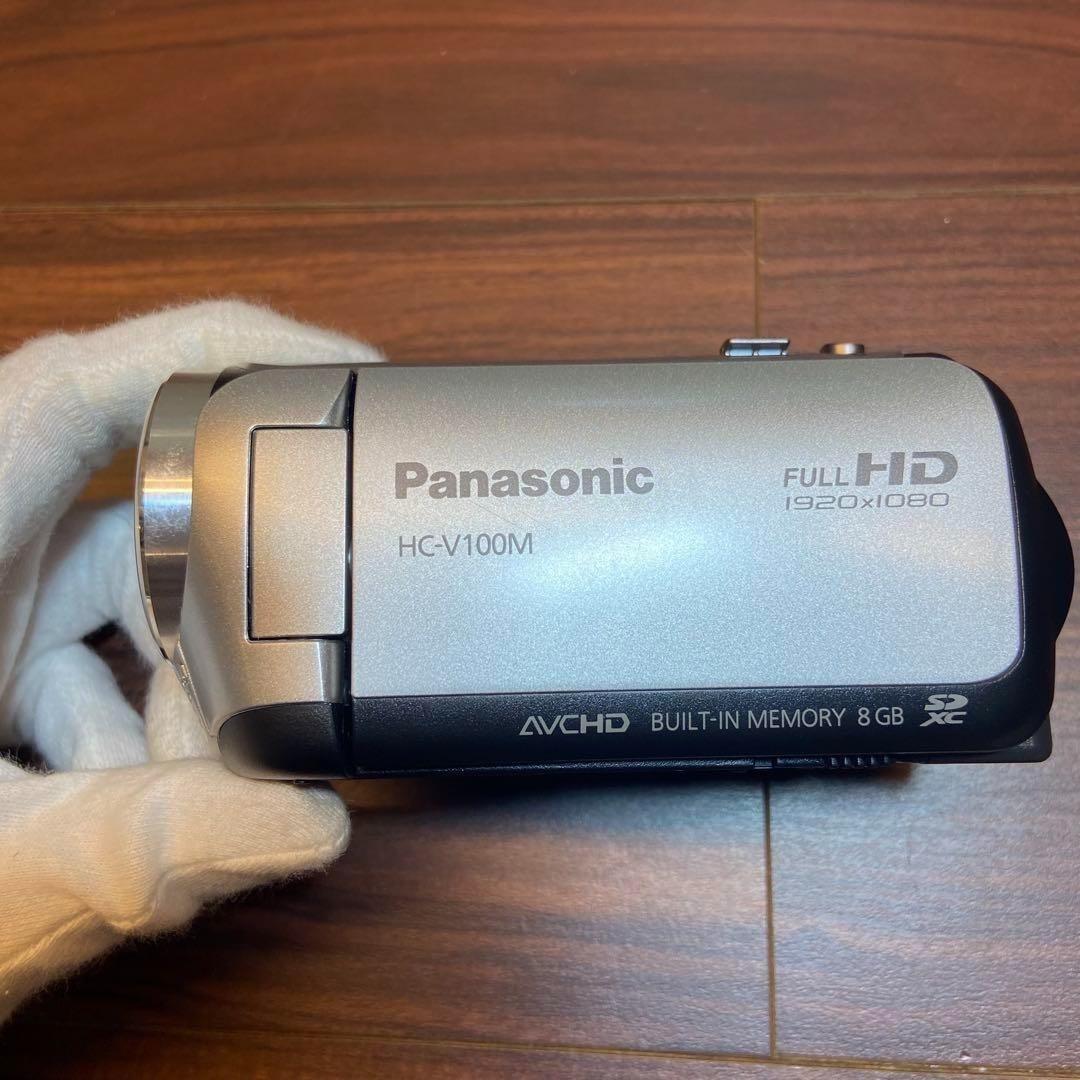 Panasonic HC-V100M ビデオカメラ ほぼ新品 3397