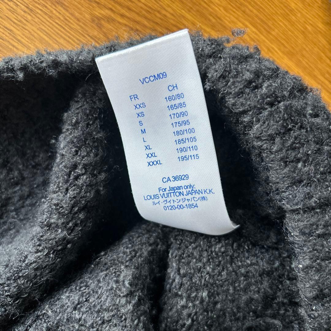 LOUIS VUITTON ルイヴィトン LV インターシャ クルーネック L