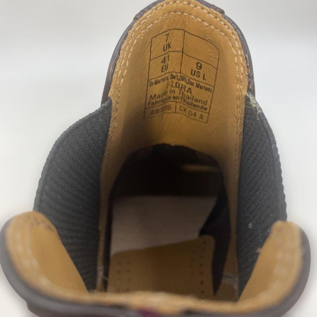 未使用　ドクターマーチンFLORA チェルシーブーツ　UK7(26cm)