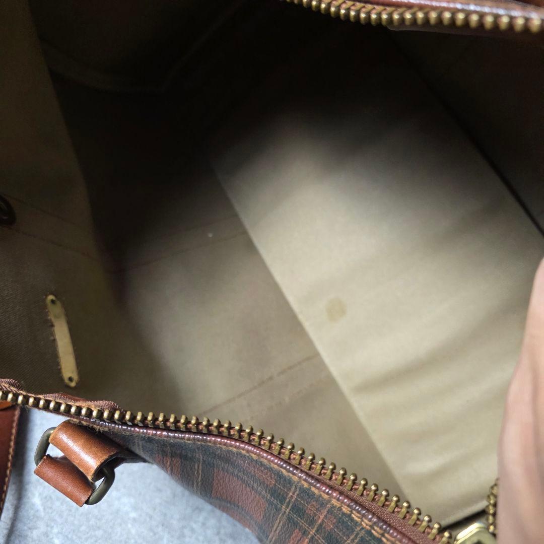 POLORALPHLAURENラルフローレン2wayボストンバッググレンチェック