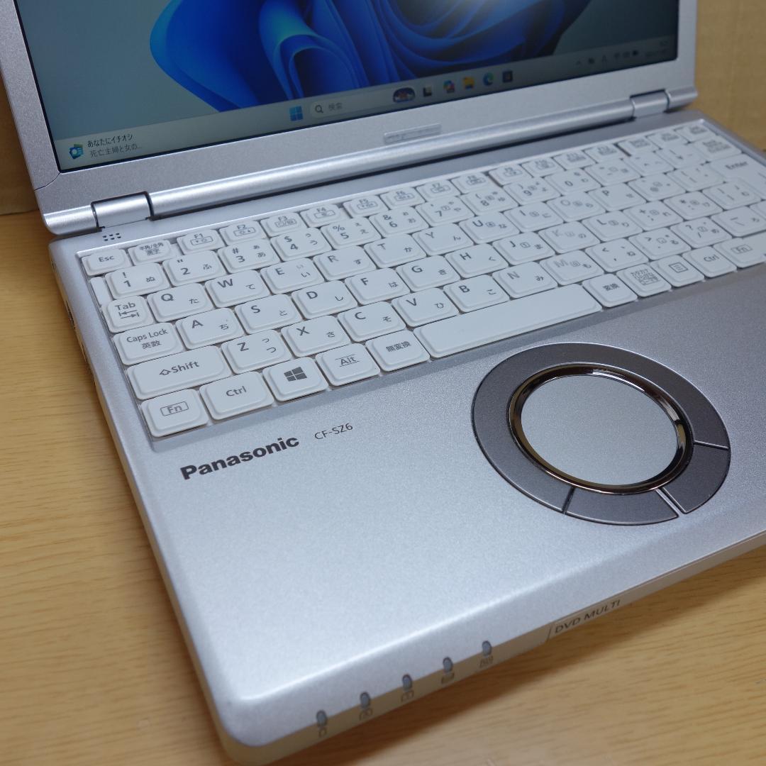 レッツノート SZ6◆Corei5-7300U/256G/8G/DVDR◆電池長