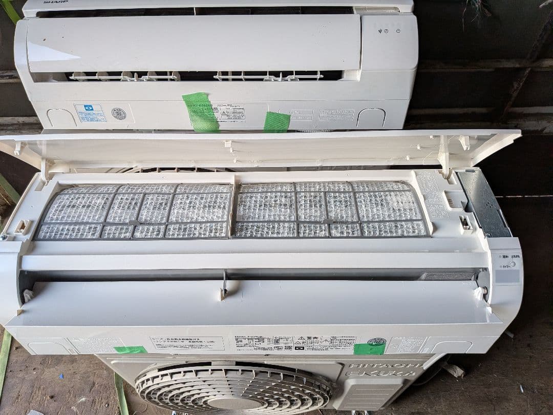 日立 6畳用 ルームエアコン白くまくん 冷暖房 RAS-AJ22N・2023年製