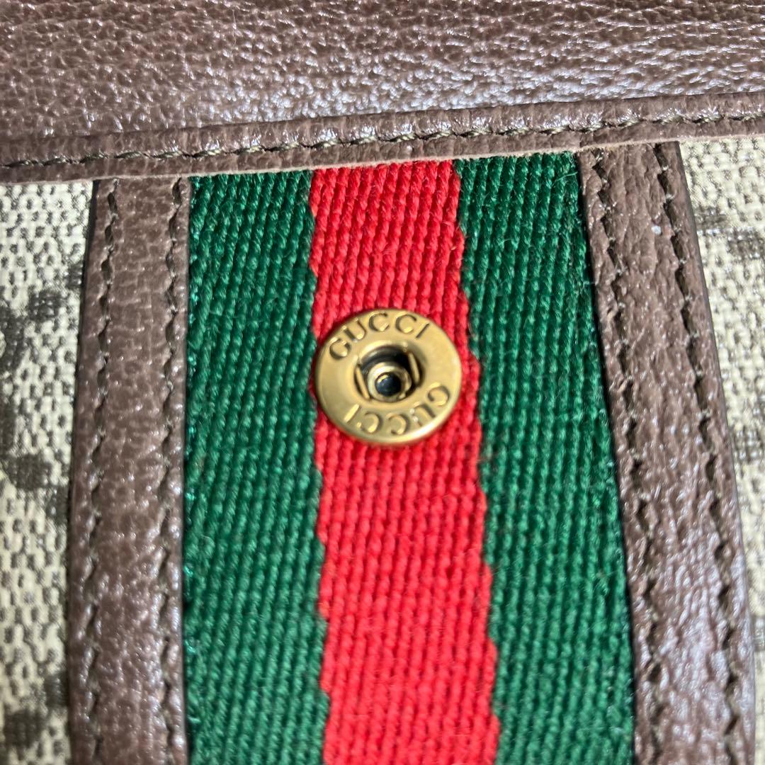 【未使用】 GUCCI キーケース GGマーモント スプリーム 6連