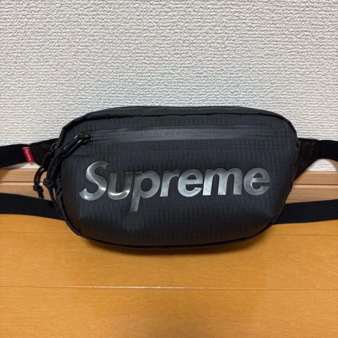 ほぼ未使用 Supreme Waist Bag ブラック 21ss