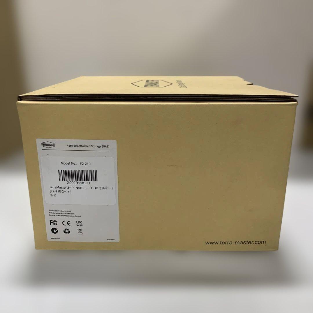 Terramaster F2-210 ベイナスメディアサーバー パーソナル