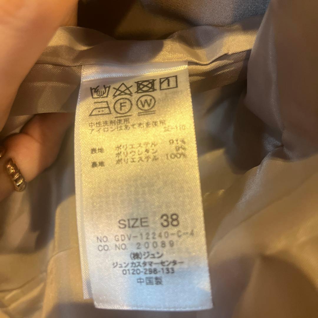 最終価格 【美品】 ROPE PICNIC ベージュ パンツスーツ 38 M