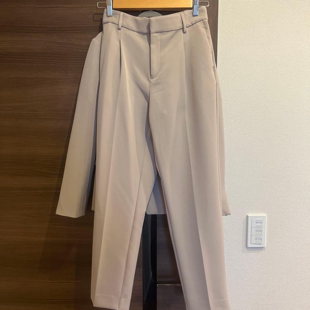 最終価格 【美品】 ROPE PICNIC ベージュ パンツスーツ 38 M