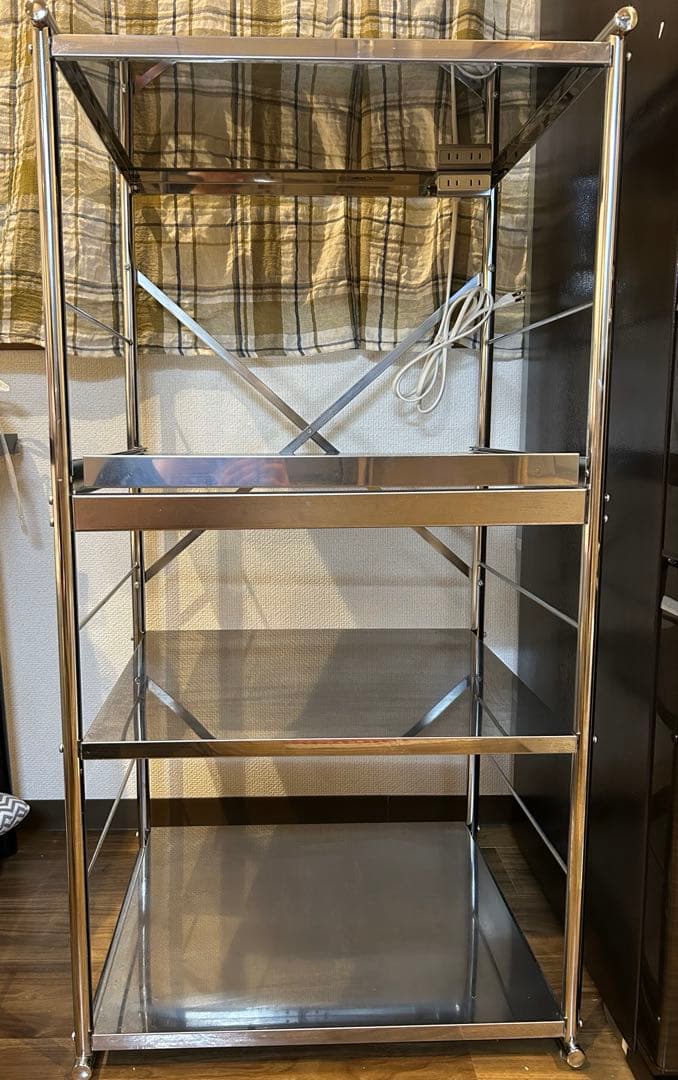 ディノス　ステンレス大型レンジラック