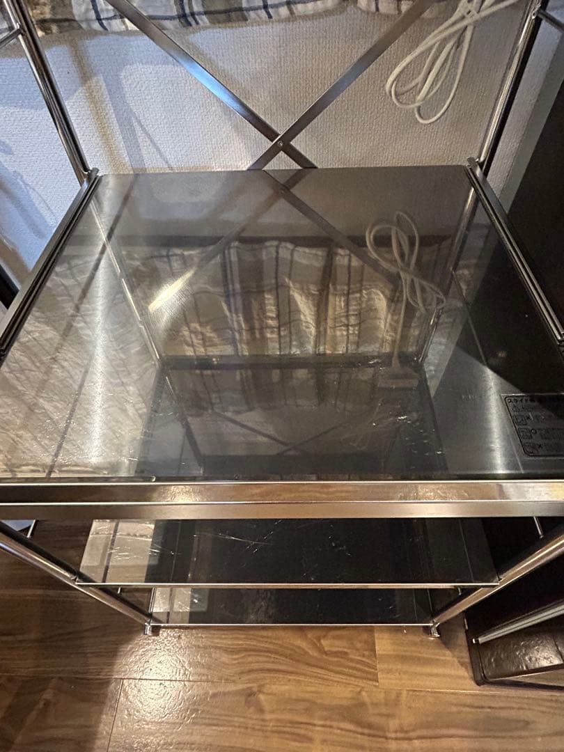 ディノス　ステンレス大型レンジラック