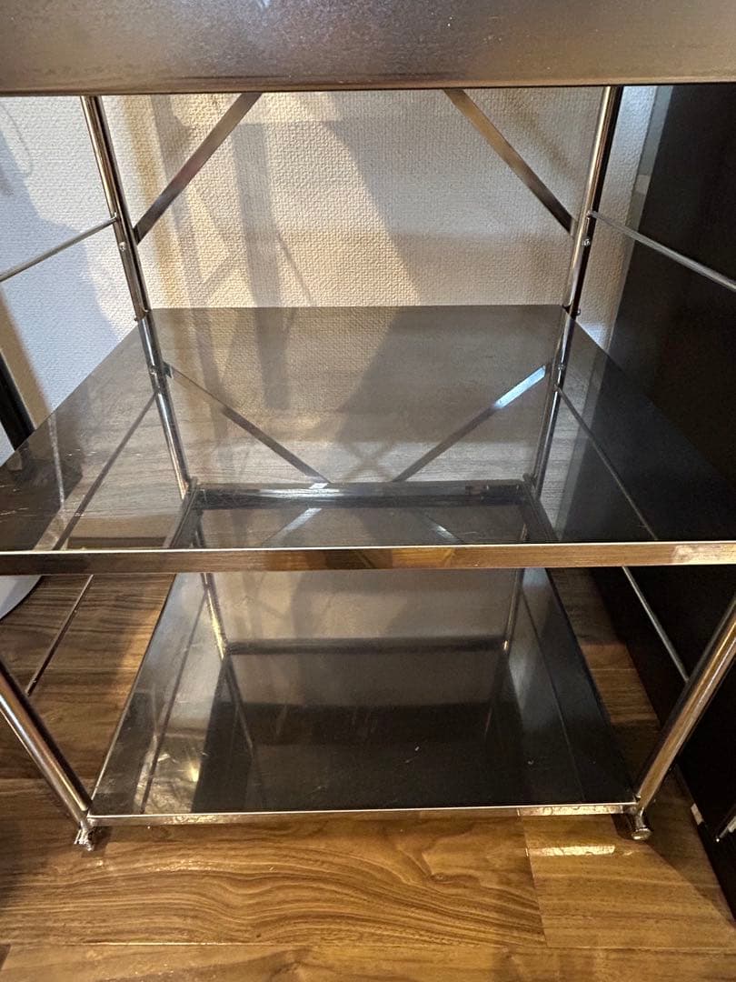 ディノス　ステンレス大型レンジラック