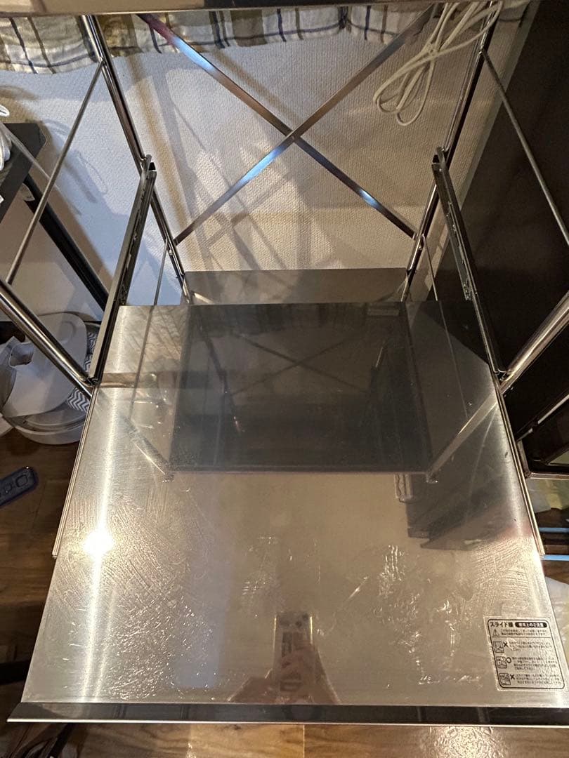 ディノス　ステンレス大型レンジラック