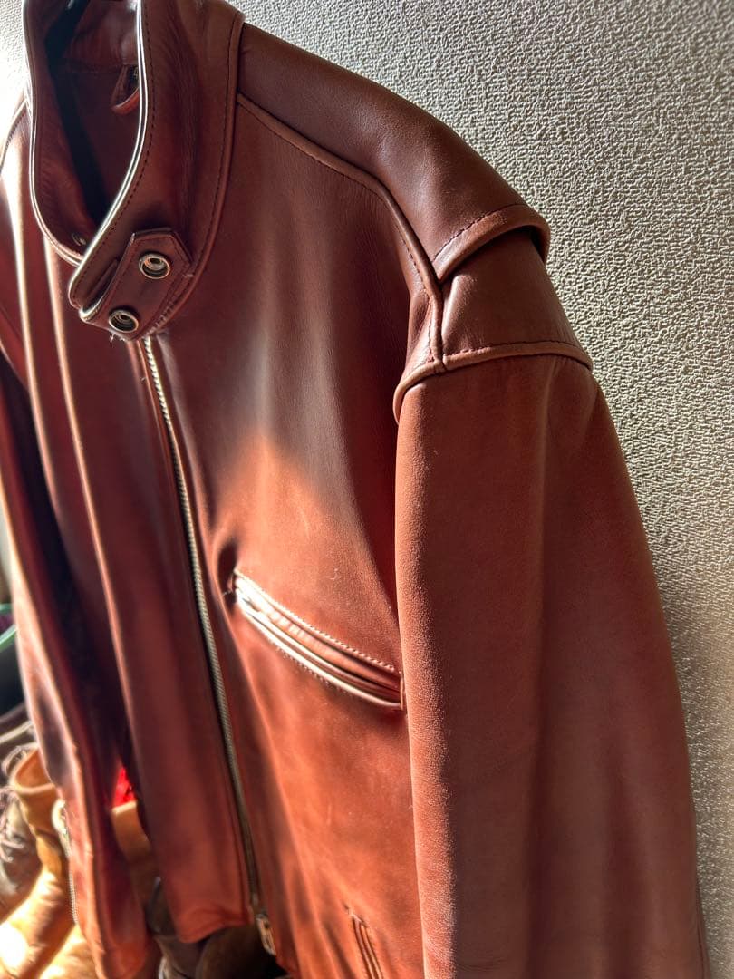 FREEDOM レザージャケット　シングルライダースジャケット　フリーダム