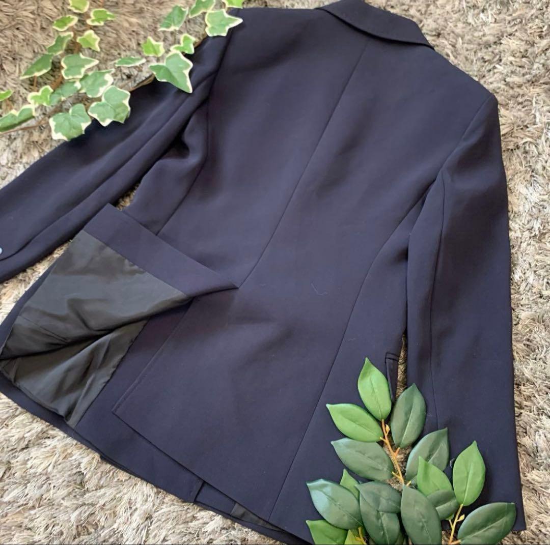 マックスマーラスタジオ レディース パンツスーツセットアップ ネイビー