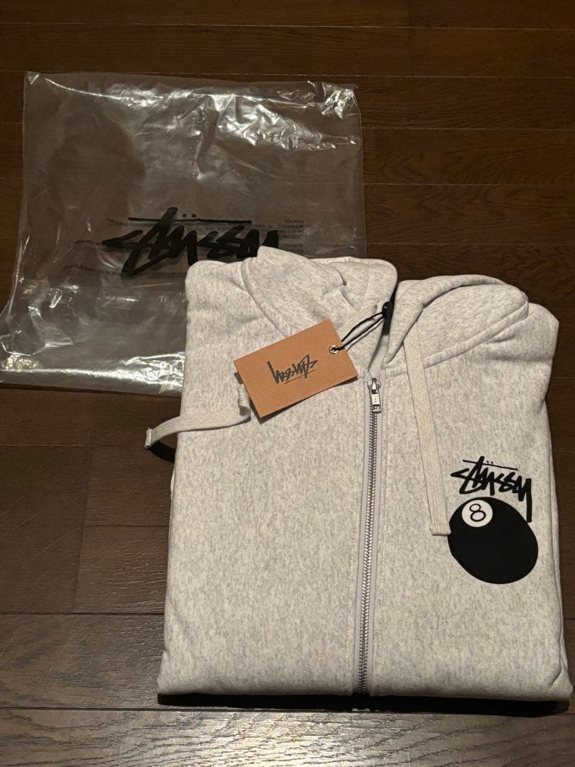 Stussy 8ボールデザイン パーカー