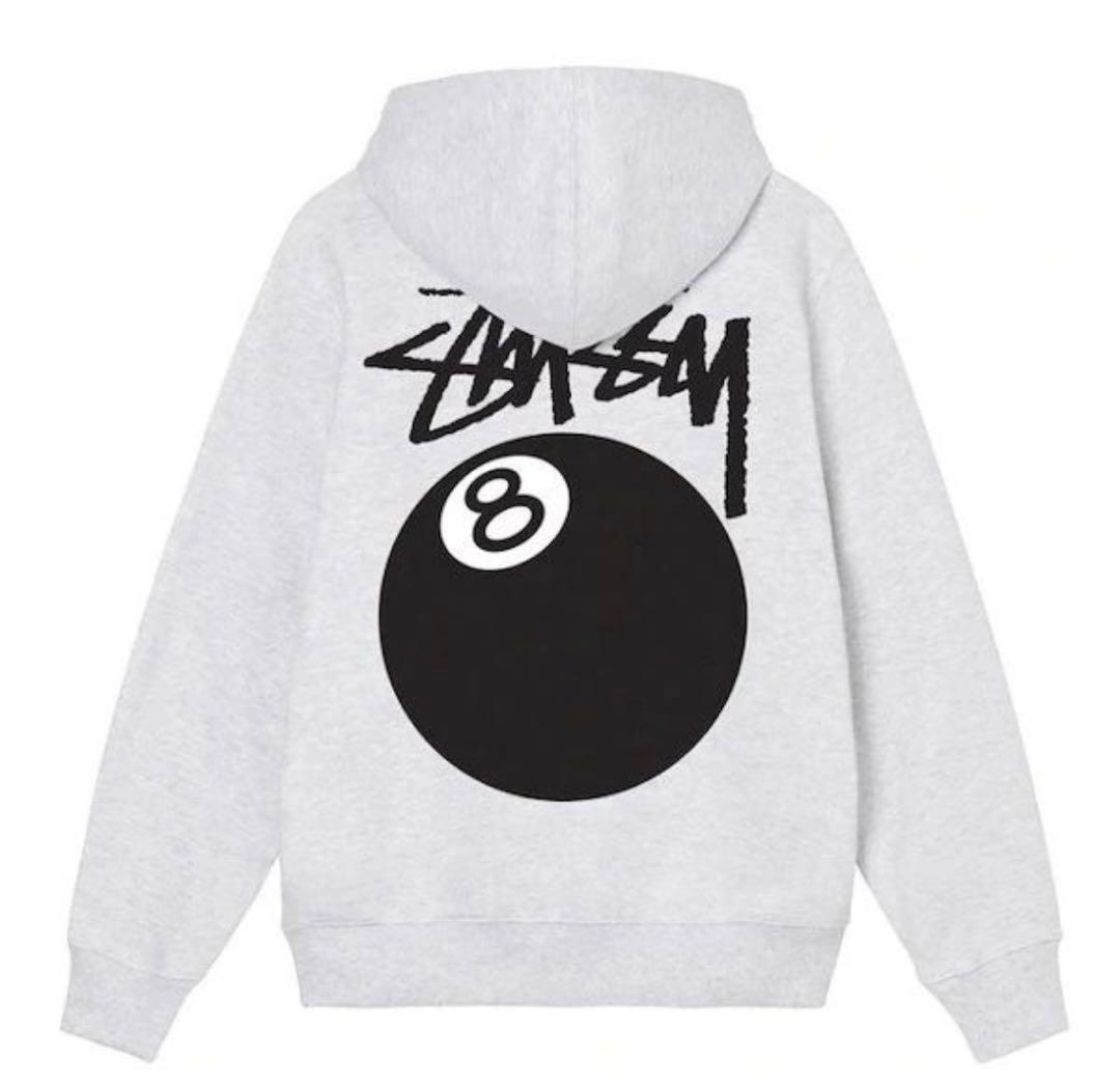 Stussy 8ボールデザイン パーカー