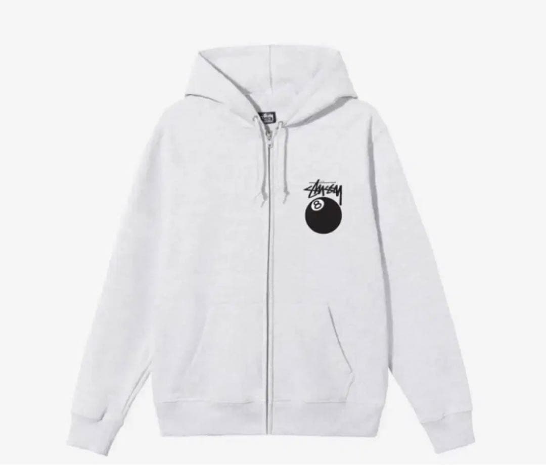 Stussy 8ボールデザイン パーカー