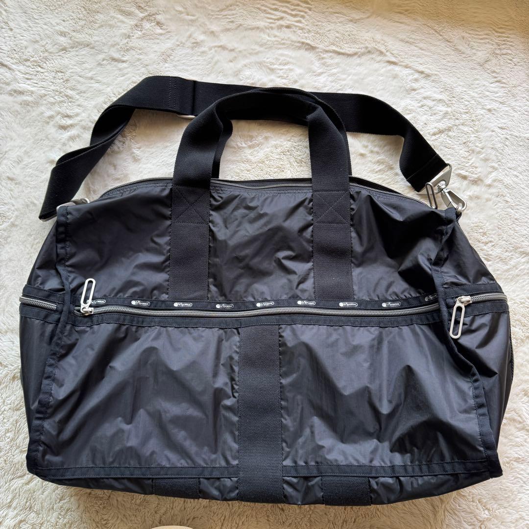 【極美品】 LeSportsac ボストン CR LARGE WEEKEND