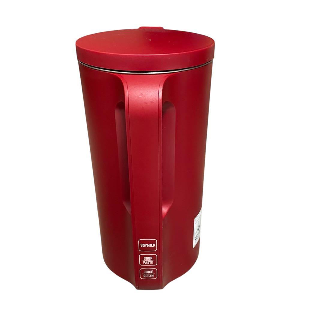 【美品】レコルト 自動調理ポット ソイ&スープブレンダー RSY-1 赤レッド