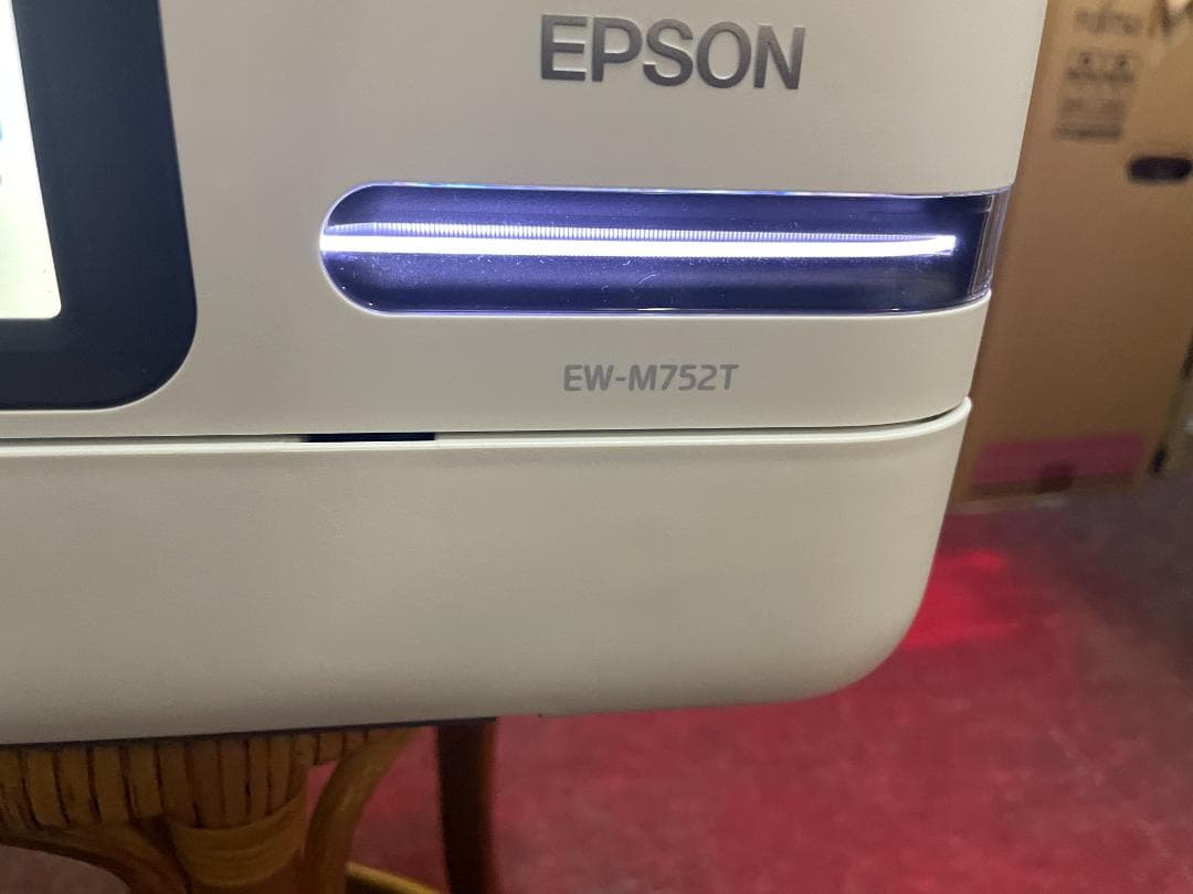 『美品』エプソンプリンターエコタンクEW-M752T 印刷枚数1219枚