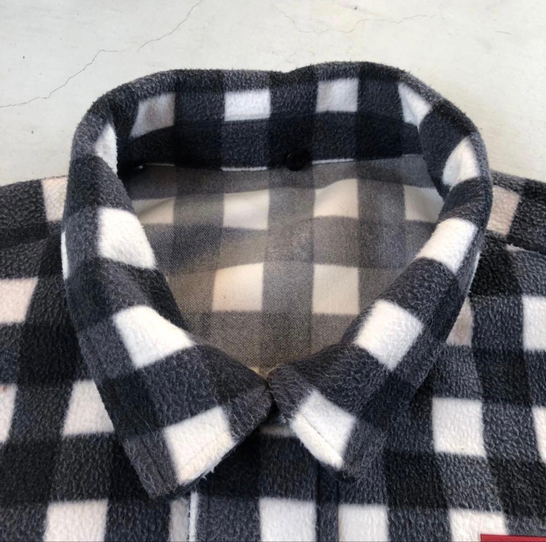 New Balance Golf バッファローチェック フリースブルゾン