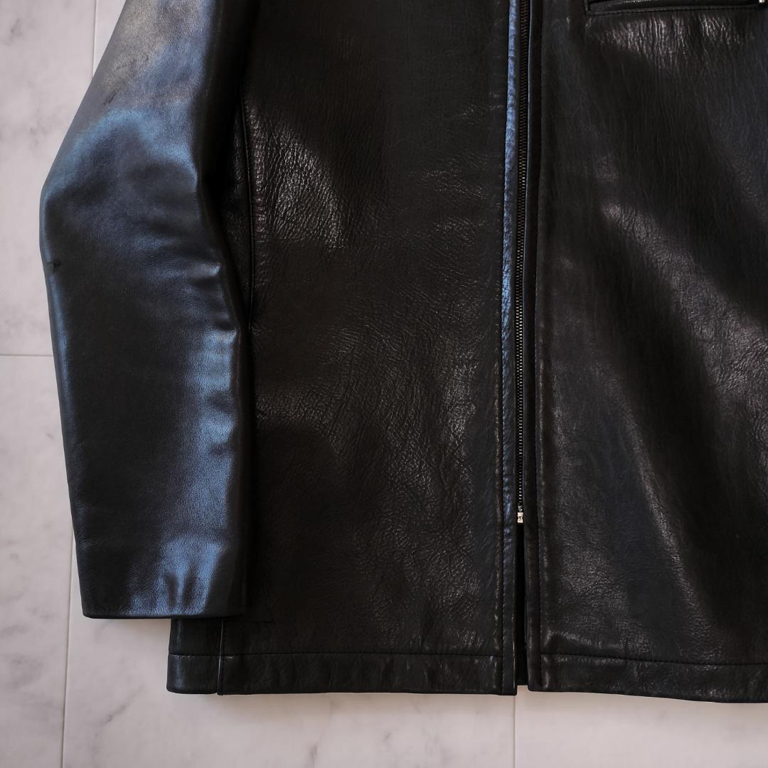 希少old A.P.C. 馬革 フランス製 レザージャケット XS ヴィンテージ