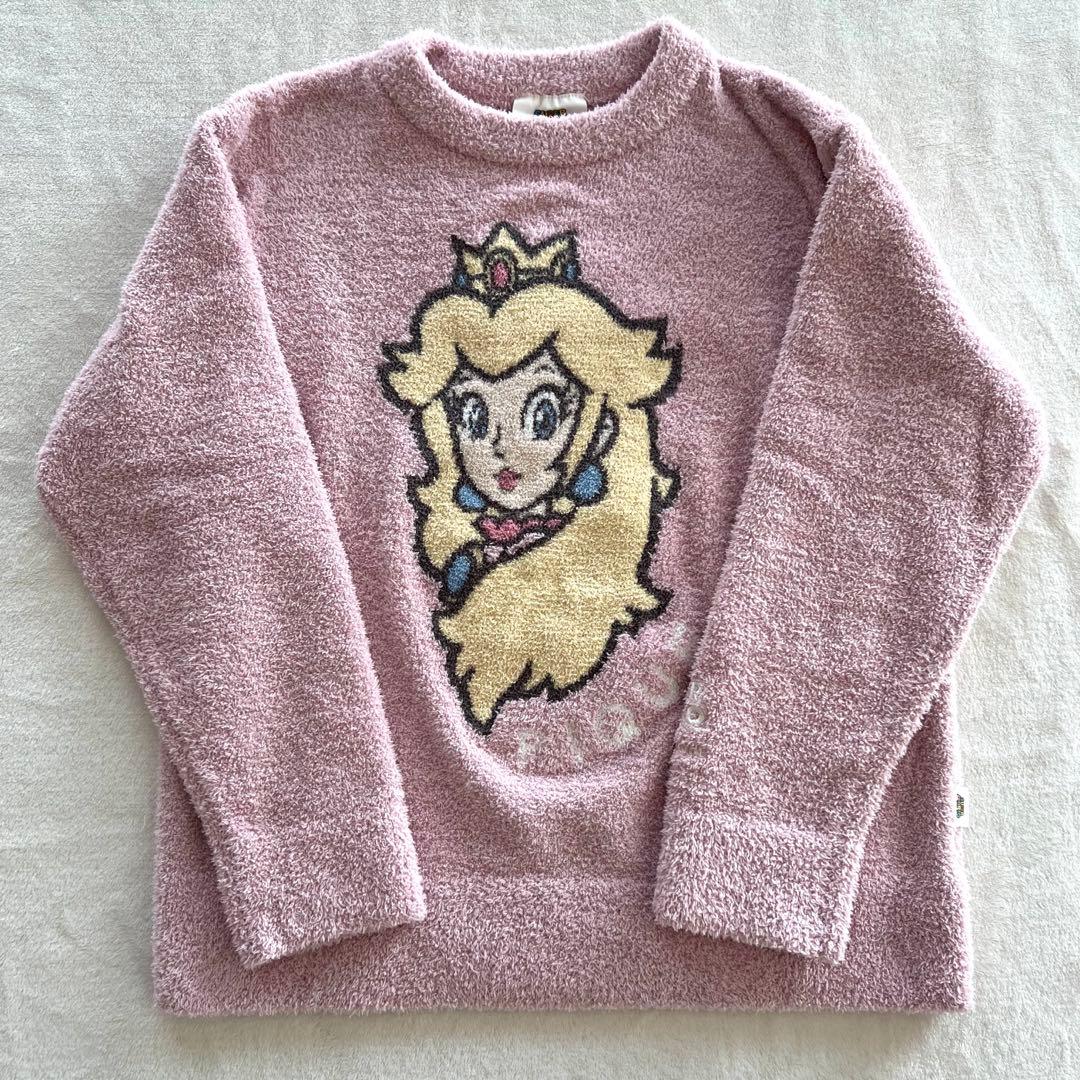 【美品】 ジェラートピケ ジェラピケ ピーチ姫 スーパーマリオ コラボ