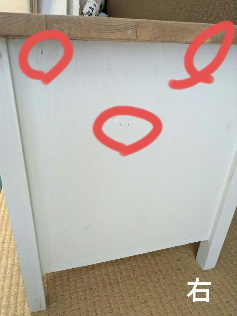 シャビーなテレビボード　140ｃｍ　アンティーク　ホワイト♪