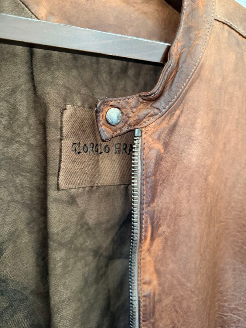 GIORGIO BRATO のレザージャケット