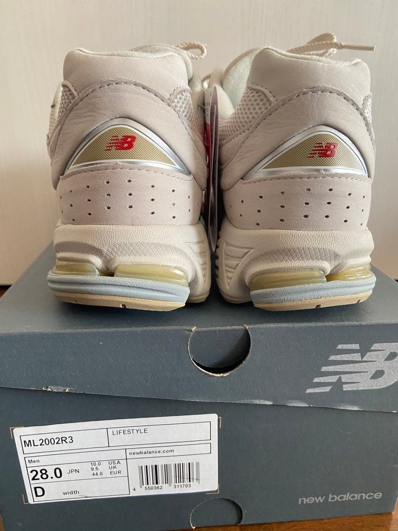 新品New Balance ML2002R3 WHITE 28cm
