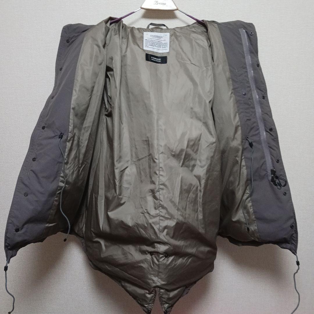 2885【未使用級】シュタンバウム×ジャーナルスタンダード　ダウン　グレージュ