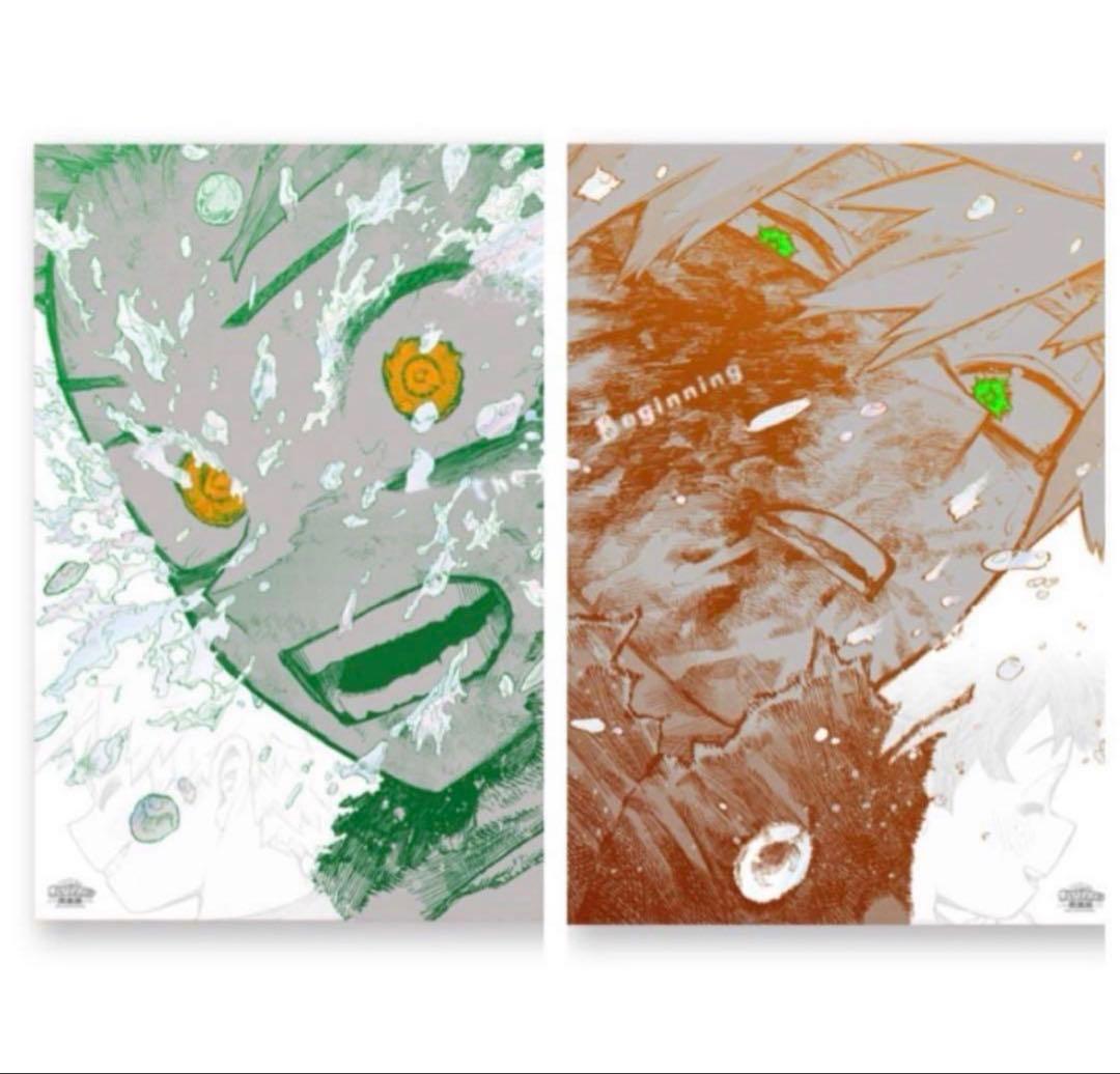 ヒロアカ ポスター 原画展