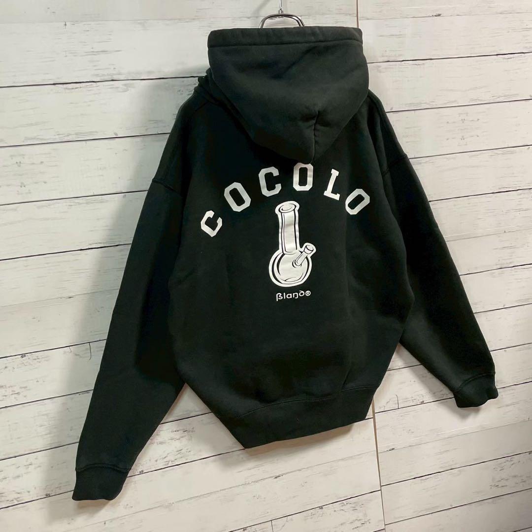 1【人気Lサイズ】ココロブランド☆ビッグロゴ 人気モデル パーカー☆364