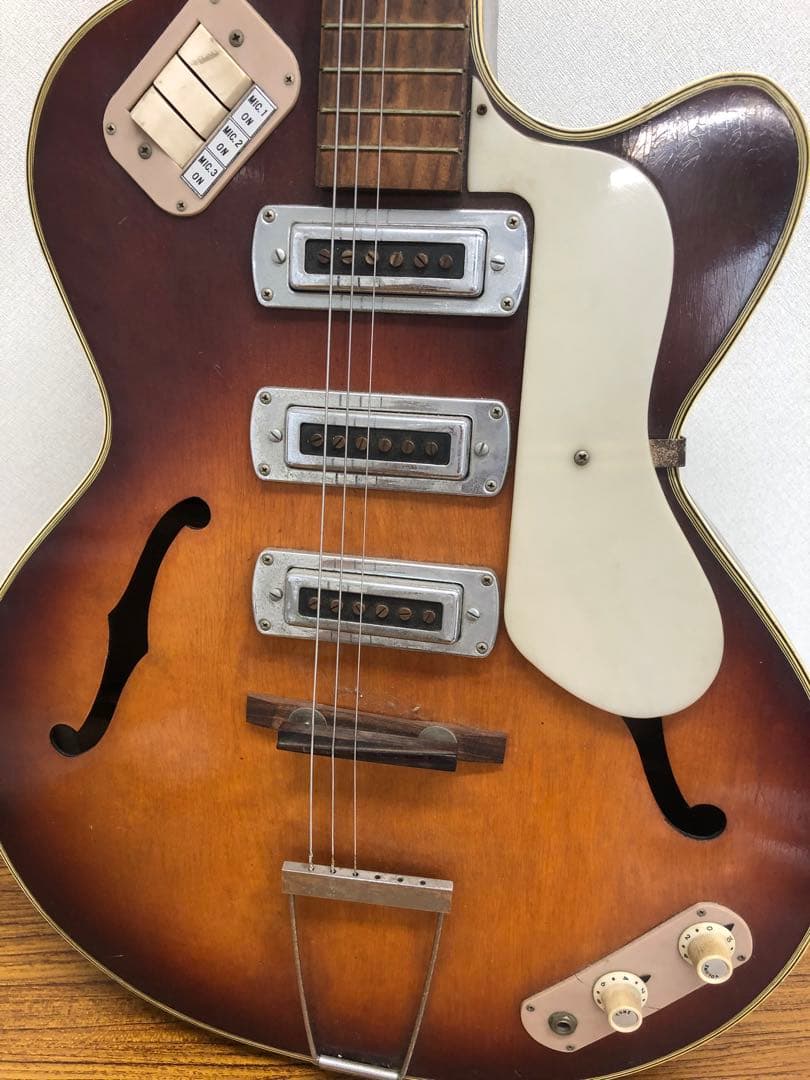 ま*ゃ様 ④TESCO テスコ　17 フルアコエレキギター