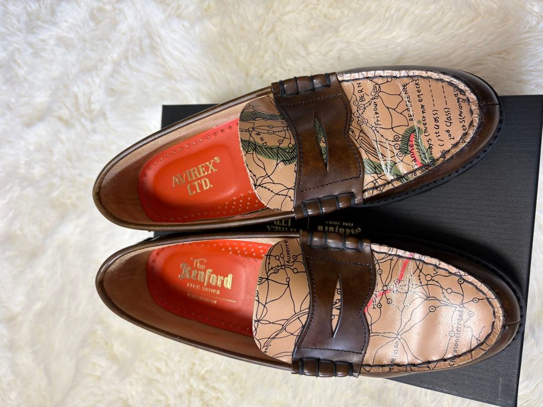 AVIREX LTD. The Kenford ローファー