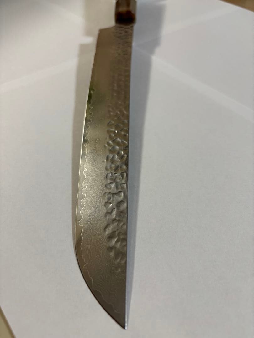 先丸柳刃 槌目 V 金10号 ダマスカス 67層 27cm ９寸 包丁