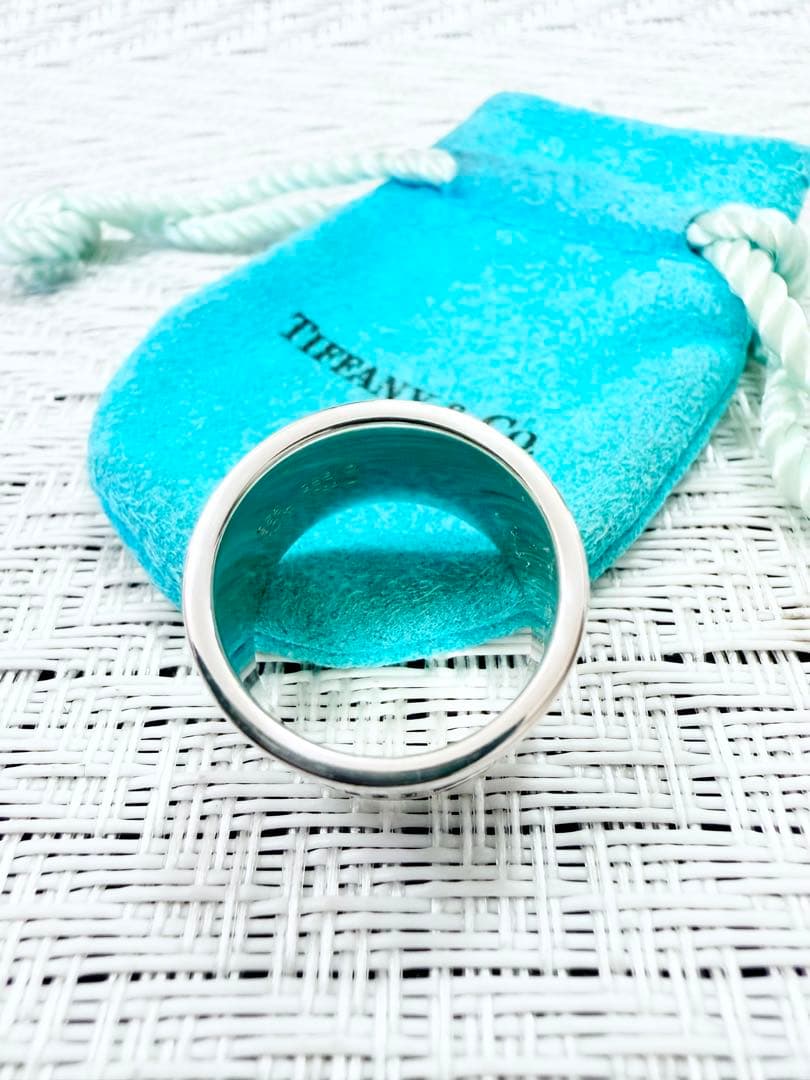 ティファニー　アトラス　ワイド　指輪　リング　15.5号　研磨仕上済美品 925