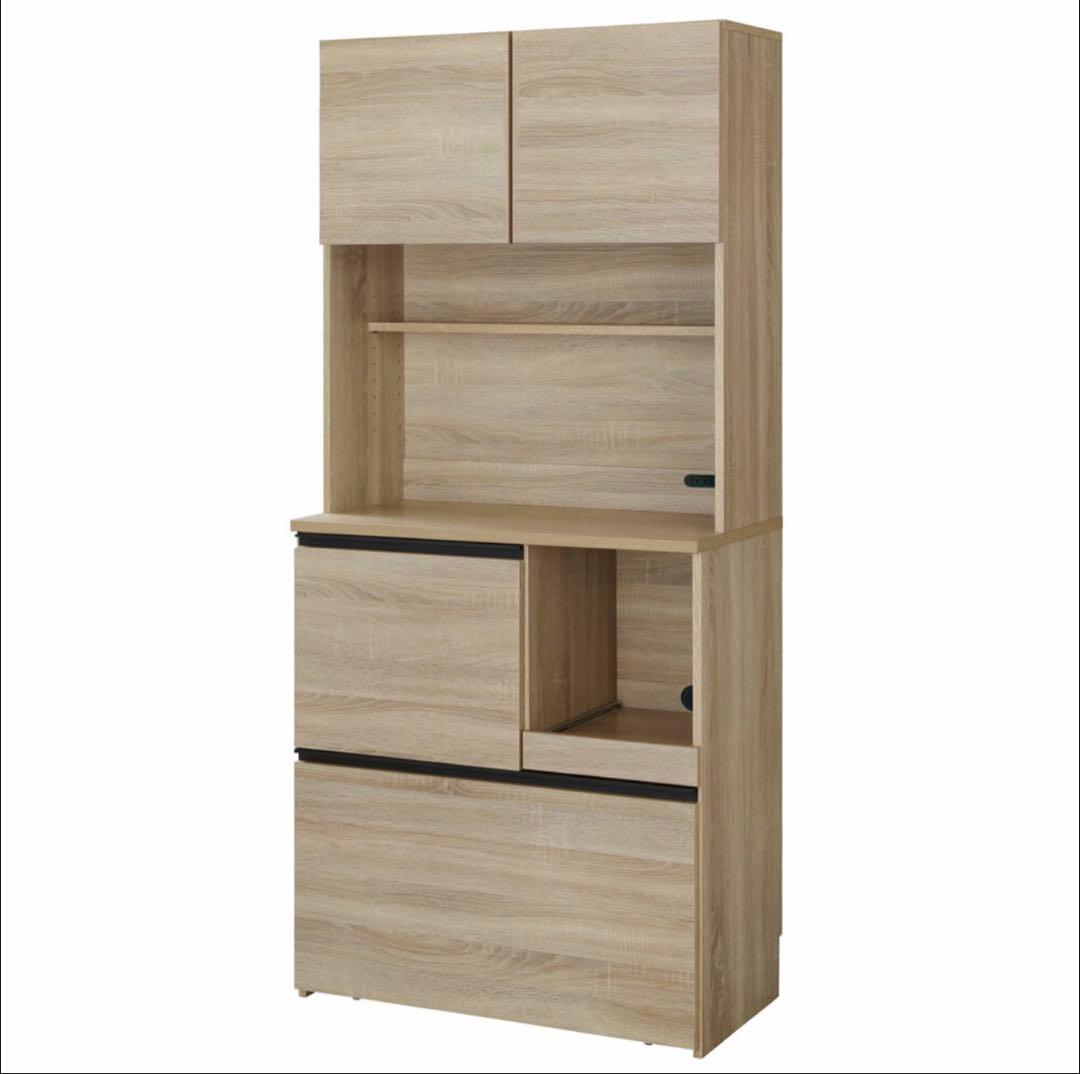 食器棚　キッチンキャビネット IRIS OHYAMA SimpleStyle