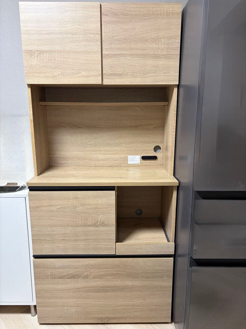 食器棚　キッチンキャビネット IRIS OHYAMA SimpleStyle