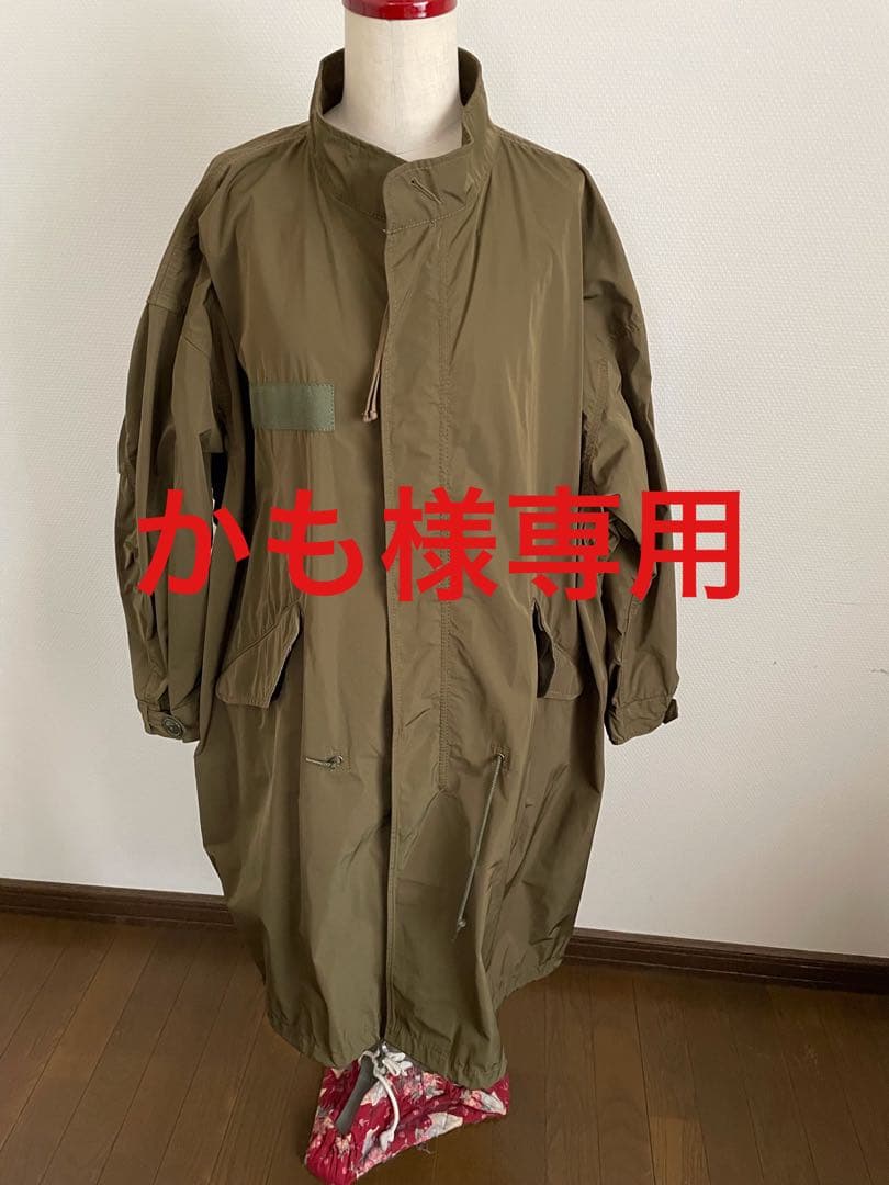 【かも】BEAMS モッズコート　ソロテックスm65