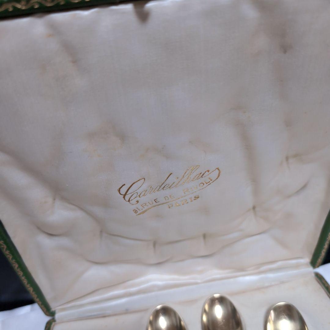 【希少♪】 カルディヤック スプーン 6本セット ルネサンス 純銀 伯爵家注文品